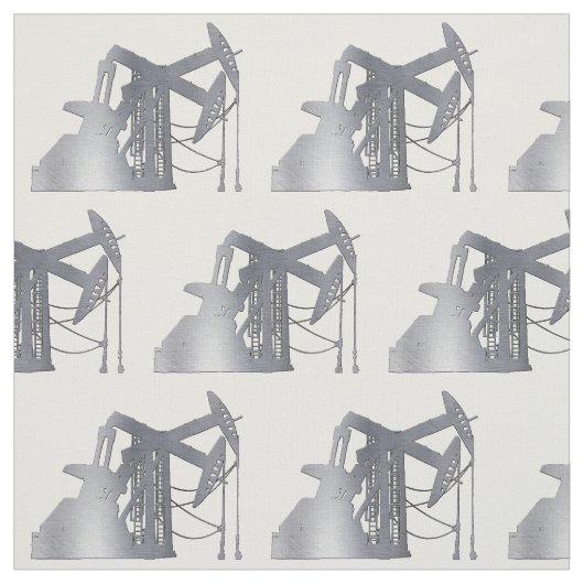 Tissu Conception argentée de dispositif de pompage (Échantillon)