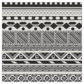 Tissu Conception aztèque blanche noire mignonne de (Détail)