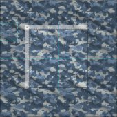 Tissu Conception bleue et grise de camouflage d'Amy (Carreau)