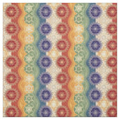 Tissu Conception d'art de mandala de chakra d'énergie vi (Échantillon)
