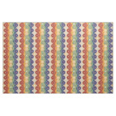 Tissu Conception d'art de mandala de chakra d'énergie vi (Fat Quarter)