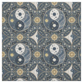 Tissu Conception d'art de mandala Yin Yang céleste (Échantillon)
