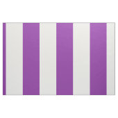 Tissu Conception de bandes blanches violettes (Fat Quarter)