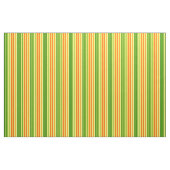Tissu Conception de bandes verticales orange jaune vert  (Yard)