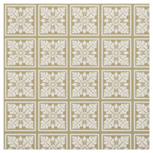 Tissu Conception de carreaux de tek et de maïs