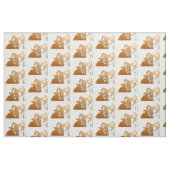 Tissu Conception de cuivre affligée de dispositif de (Fat Quarter)