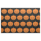 Tissu Conception de Halloween de citrouille effrayante J (Fat Quarter)