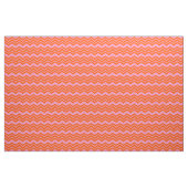 Tissu Conception de motif chevron orange et rose  (Yard)
