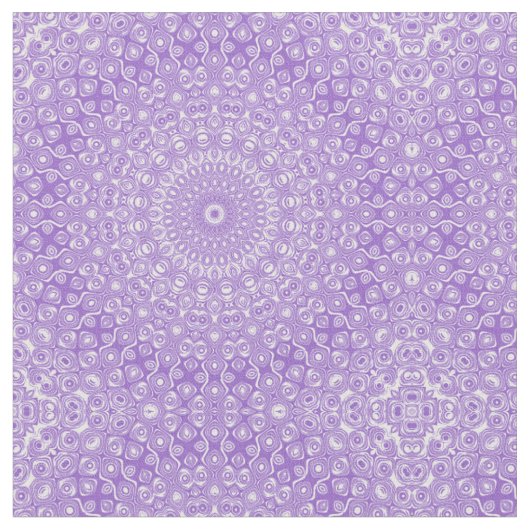 Tissu Conception de motif de mandala améthyste (Fermer)