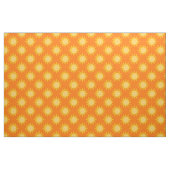 Tissu Conception de motif de soleil sur orange (Fat Quarter)