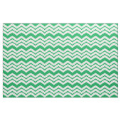 Tissu Conception de motif en chevron zigzag blanc vert  (Fat Quarter)