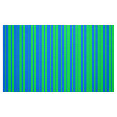 Tissu Conception de motif rayé stylé bleu vert  (Fat Quarter)