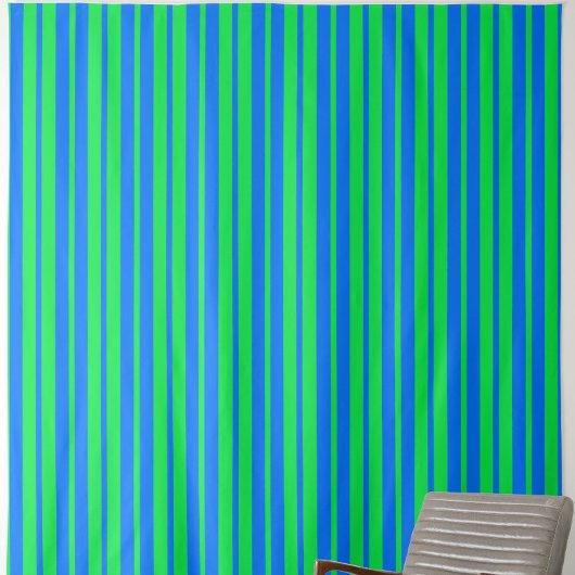 Tissu Conception de motif rayé stylé bleu vert 