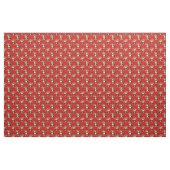 Tissu Conception de motif singe rouge (Yard)