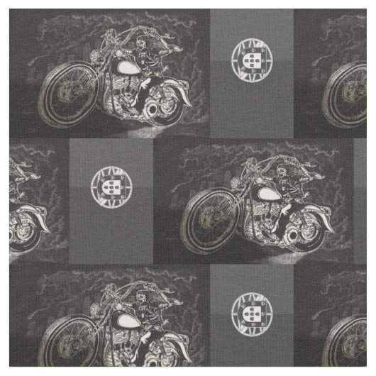 Tissu Conception de motos portugaises (Fermer)