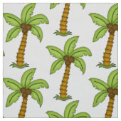 Tissu Conception de palmiers mignons (Échantillon)