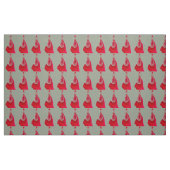 Tissu Conception de poches intelligentes rouge et gris (Fat Quarter)