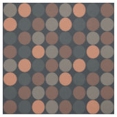 Tissu Conception de points de cercle géométrique de terr (Échantillon)