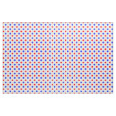 Tissu Conception de points noirs blancs rouges bleus  (Yard)