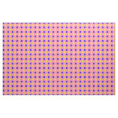 Tissu Conception de points polka rose bleu jaune (Yard)