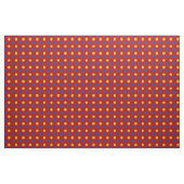 Tissu Conception de points polka rouges bleus jaunes (Yard)