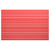 Tissu Conception de rayures rouges et blanches (Yard)