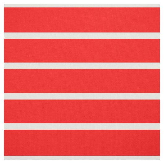 Tissu Conception de rayures rouges et blanches (Échantillon)
