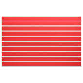 Tissu Conception de rayures rouges et blanches (Fat Quarter)