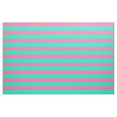 Tissu Conception de rayures vert menthe rose (Fat Quarter)