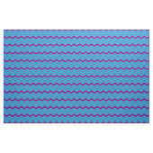 Tissu Conception de zigzag chevron bleu violet  (Yard)