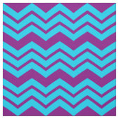 Tissu Conception de zigzag chevron bleu violet  (Échantillon)