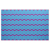 Tissu Conception de zigzag chevron bleu violet  (Fat Quarter)