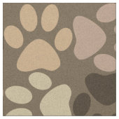 Tissu Conception Empreinte de patte (Fermer)