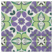 Tissu Conception florale abstraite colorée (Fermer)