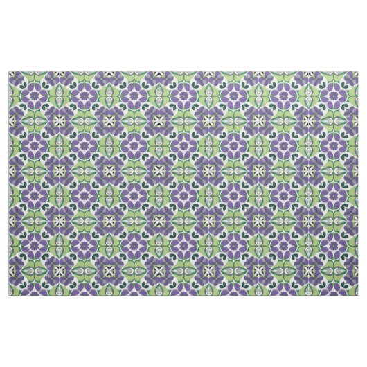 Tissu Conception florale abstraite colorée (Fat Quarter)
