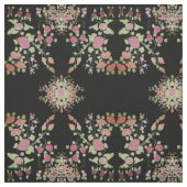 Tissu Conception Florale Et Berry (Échantillon)