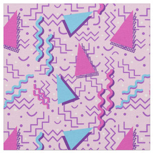 Tissu Conception géniale de Memphis de rose en pastel