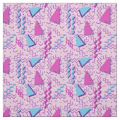 Tissu Conception géniale de Memphis de rose en pastel (Échantillon)