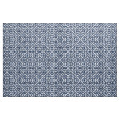 Tissu Conception géométrique bleue abstraite (Yard)