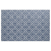 Tissu Conception géométrique bleue abstraite (Fat Quarter)