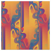 Tissu Conception graphique transparente - jaune rouge I (Fermer)