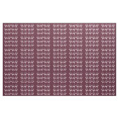 Tissu Conception mignonne de caniche de Paris d'années (Fat Quarter)