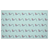 TISSU CONCEPTION MOTIF DE LEMURS À BORD (Fat Quarter)