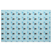 Tissu Conception Motif Médicale - Bleu bébé (Fat Quarter)