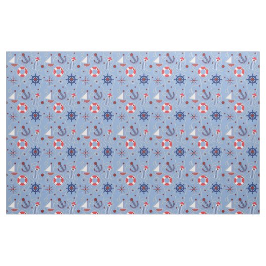 Tissu Conception nautique de patchwork (Fat Quarter)
