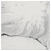 Tissu Conception noire et blanche de texture de l'eau, (Échantillon)