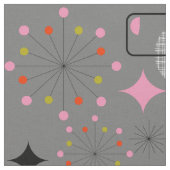 Tissu Conception rétro de démarrage atomique (Fermer)