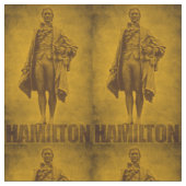 Tissu Conception statuesque d'Alexander Hamilton (Fermer)