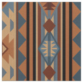 Tissu Conception sud-ouest Adobe Grey Brown Tribal Motif (Détail)