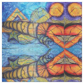 Tissu Conception surréaliste d'imaginaire (Fermer)